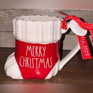 Super Cute 🥰 Merry Christmas Stocking Mug by Rae Dunn  - NEW